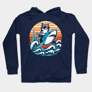 Cat shark Hoodie